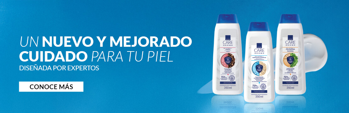 Avon Care Derma. Un nuevo y mejorado cuidado para tu piel