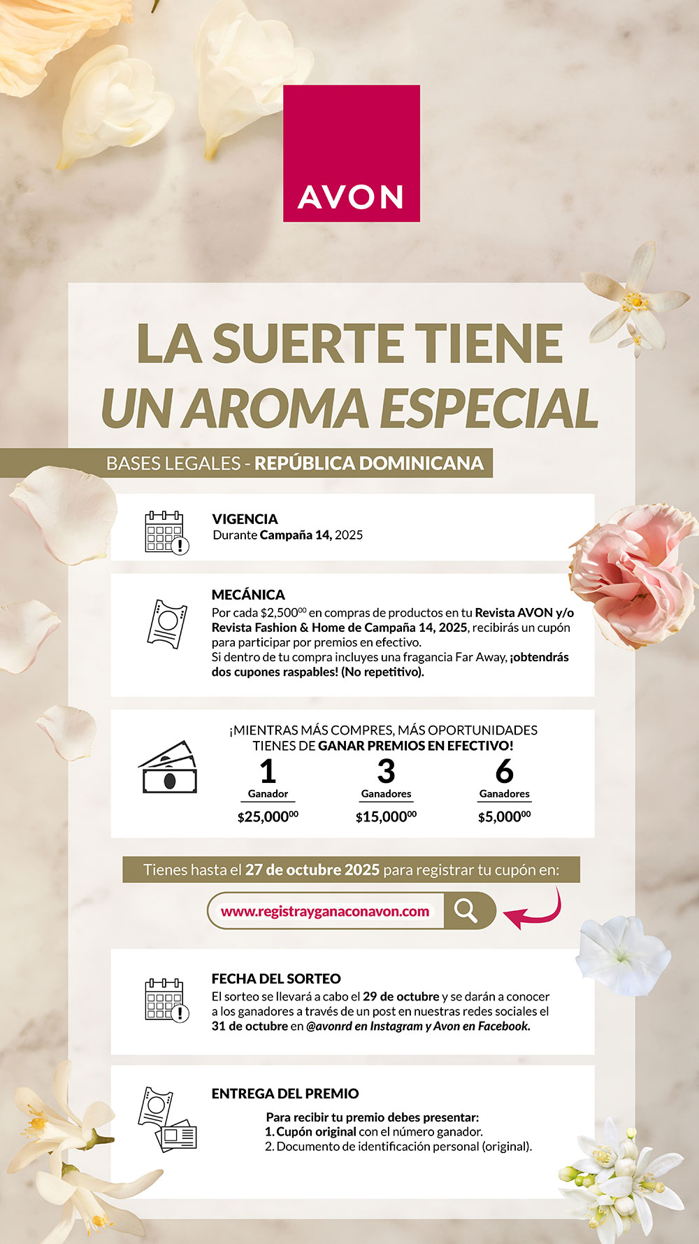 La suerte tiene un aroma especial